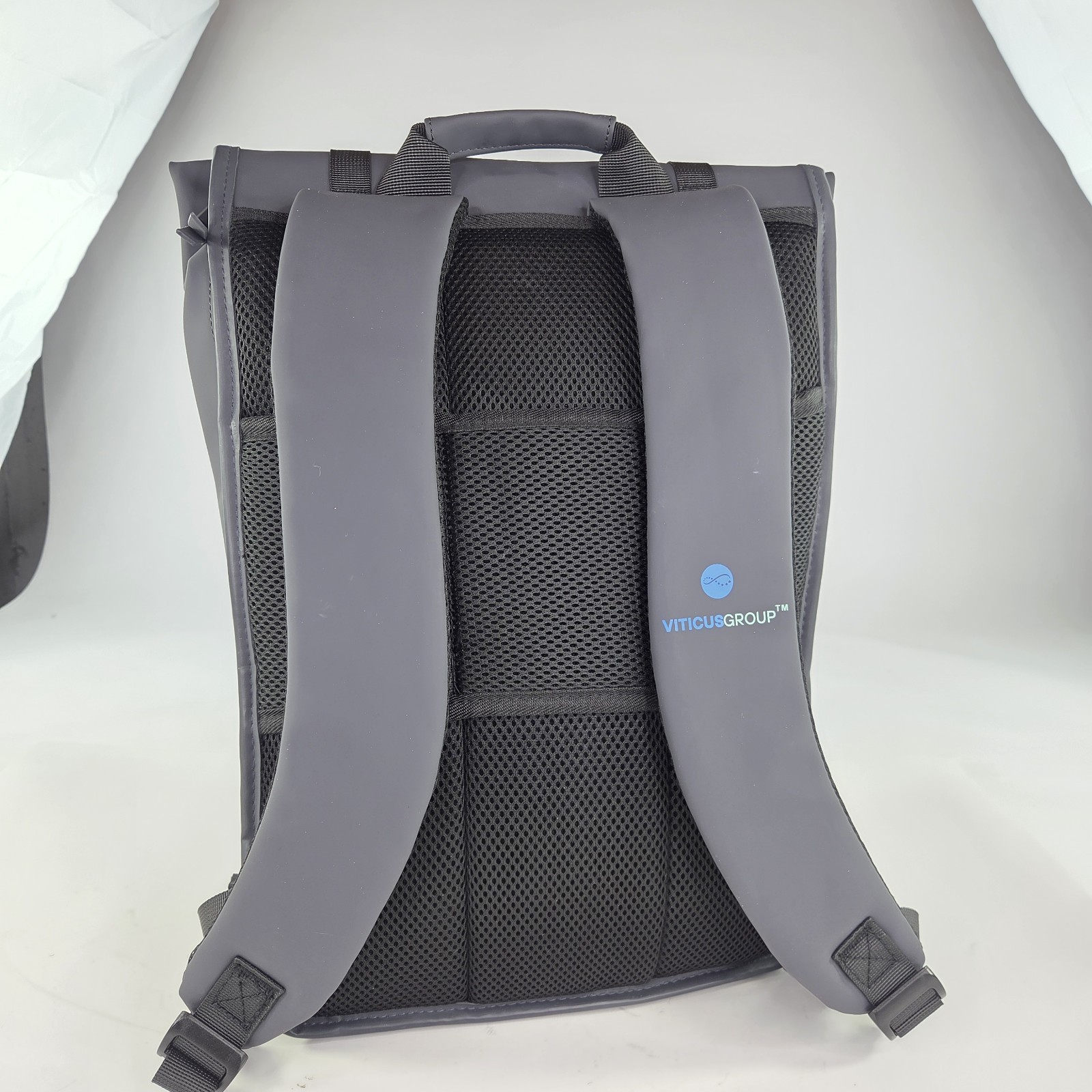 Ellevet Backpack Rucksack Gray Roll-Top hiking travel sports Bags