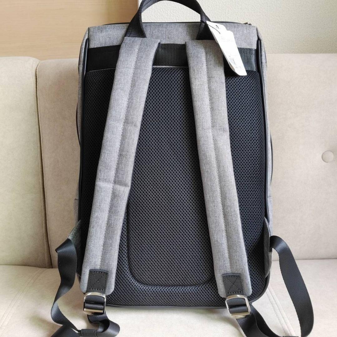 TAKEO KIKUCHI Backpack Business Bag Gray 43cm 30cm From Japan