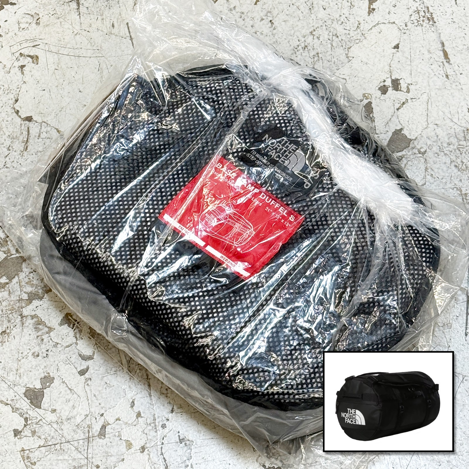 *NEW* The North Face BASE CAMP DUFFEL Small (50L) TNF Black (NF0A52ST 53R) 👍