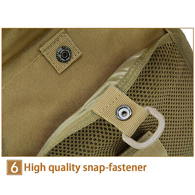 Men Backpack Molle Tactical Sling Chest Pack Shoulder Bag Outdoor Hiking Travel