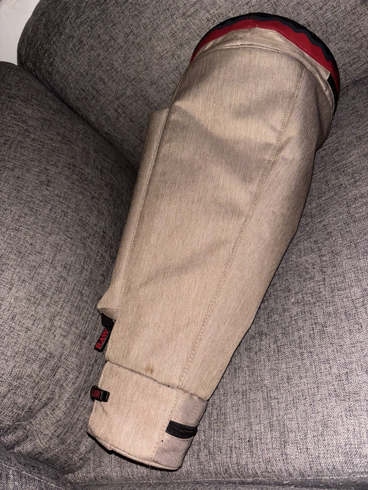 Raw Rolling Papers Cone Shaped Duffle Bag Shoulder Strap Authentic W/ RAW Poster