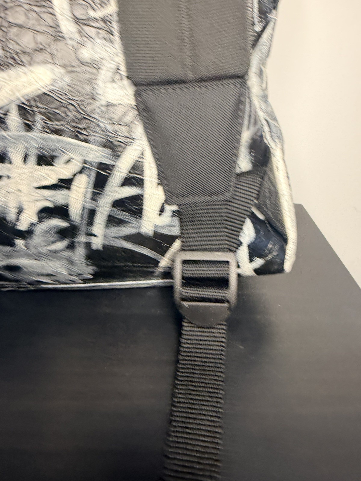 Balenciaga Explorer Graffiti Backpack Black Arena Lambskin Italy