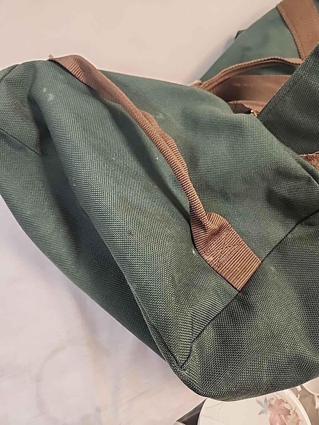 Cabelas Heavy Canvas Duffle Bag EXTRA LARGE 46″ Camping Hunting Outdoors