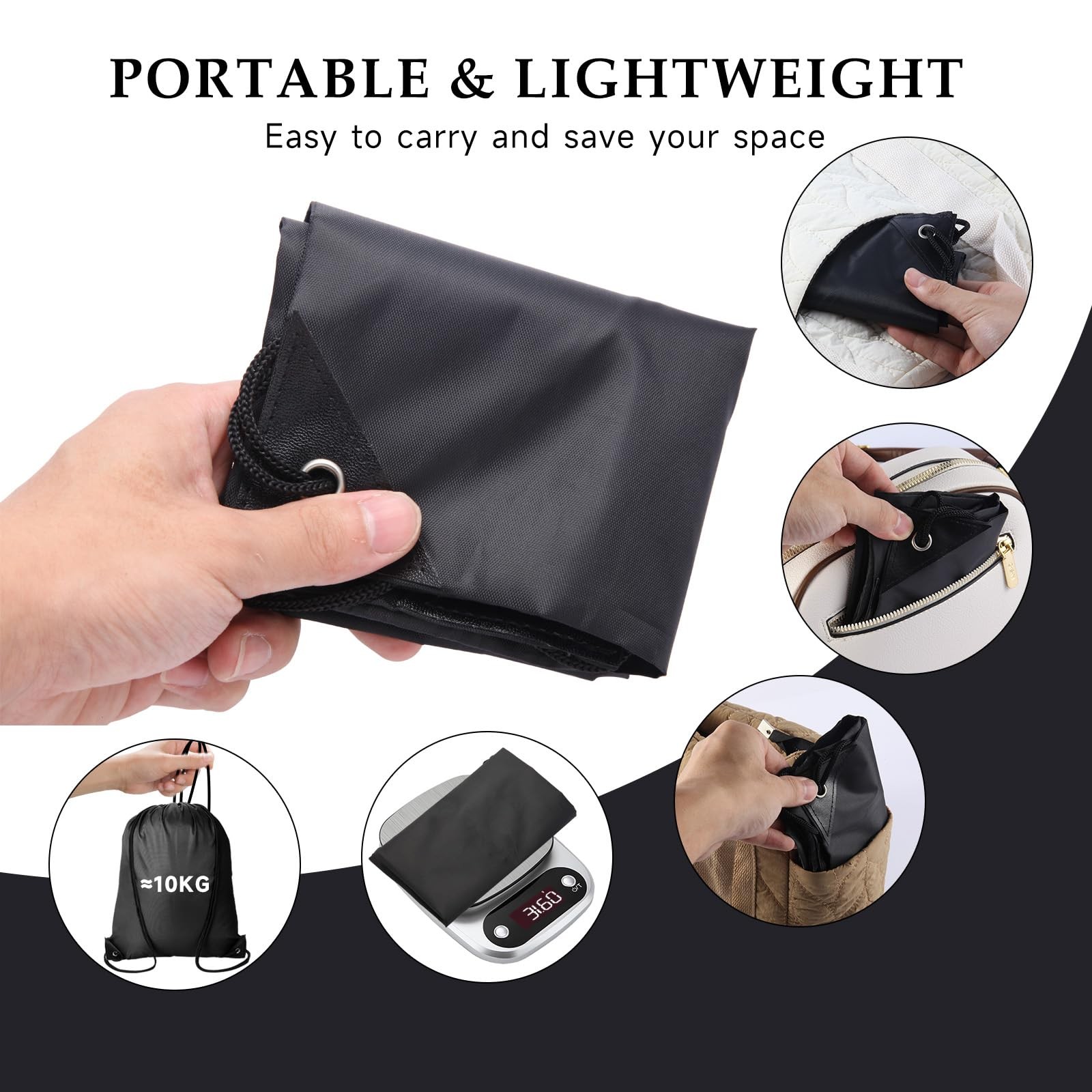 120Pcs Black Drawstring Backpacks Bulk String Bag Cinch Sack Pack Storage Kna…