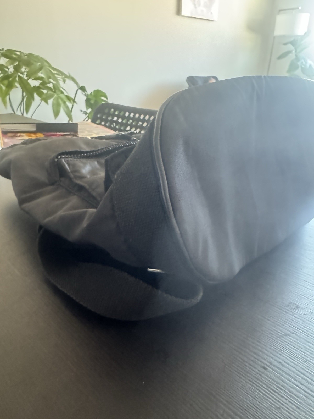 Calvin Klein Black Backpack Zip/Buckle Closure Inner & Outer Pockets Travel