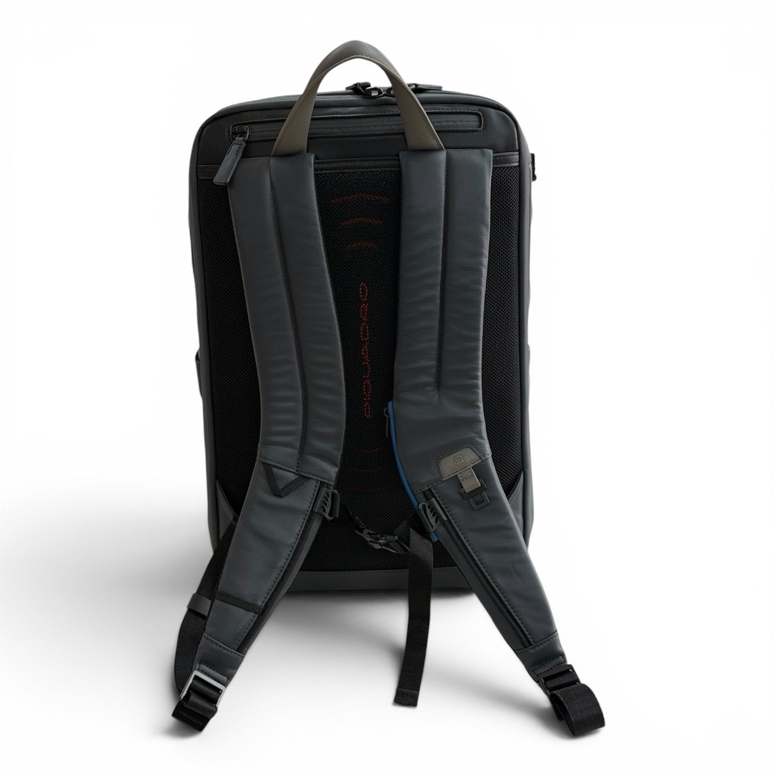 PIQUADRO men’s backpack leather backpack with computer made in Italy notebook