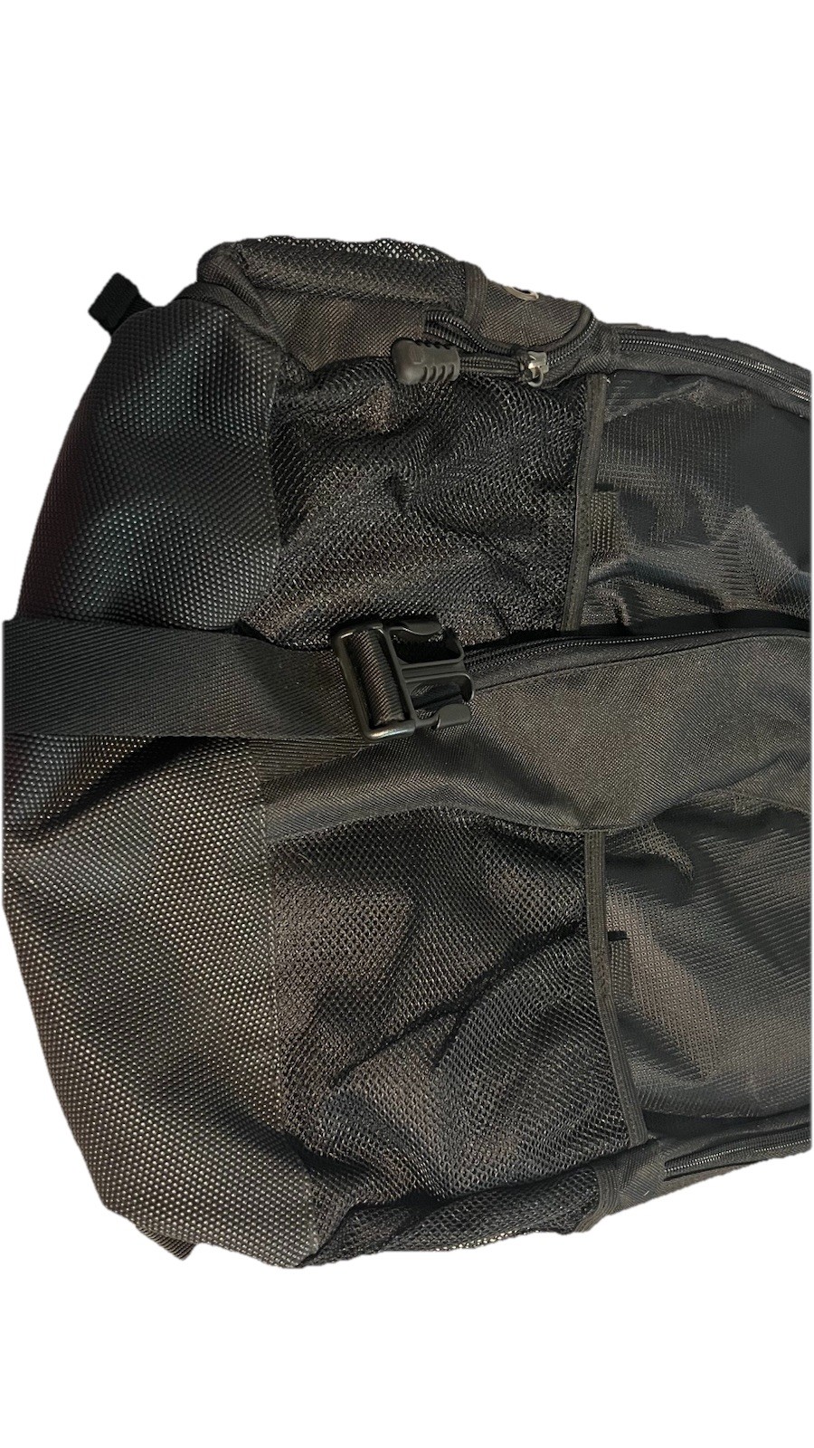 HARLEY DAVIDSON Backpack Bag Helmet Laptop Padded Side Zippers Nylon Large