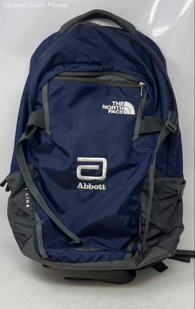 The North Face Unisex Blue Black Fall Line Shoulder Strap Hiking Backpack
