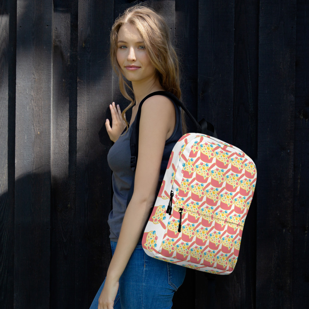 Cupcake Pink School Backpack 30cm