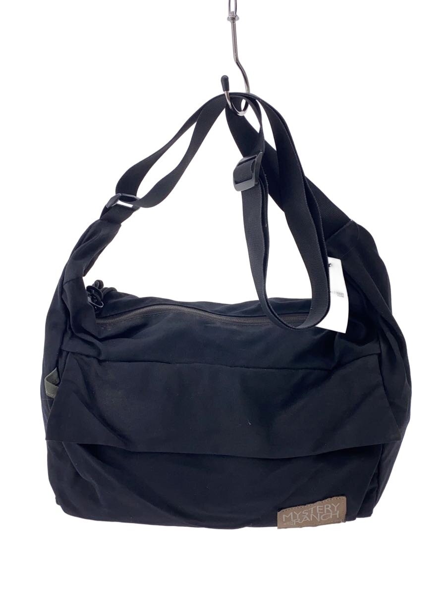 MYSTERY RANCH Shoulder Bag Nylon BLK Zipper Tape Deterioration Bag