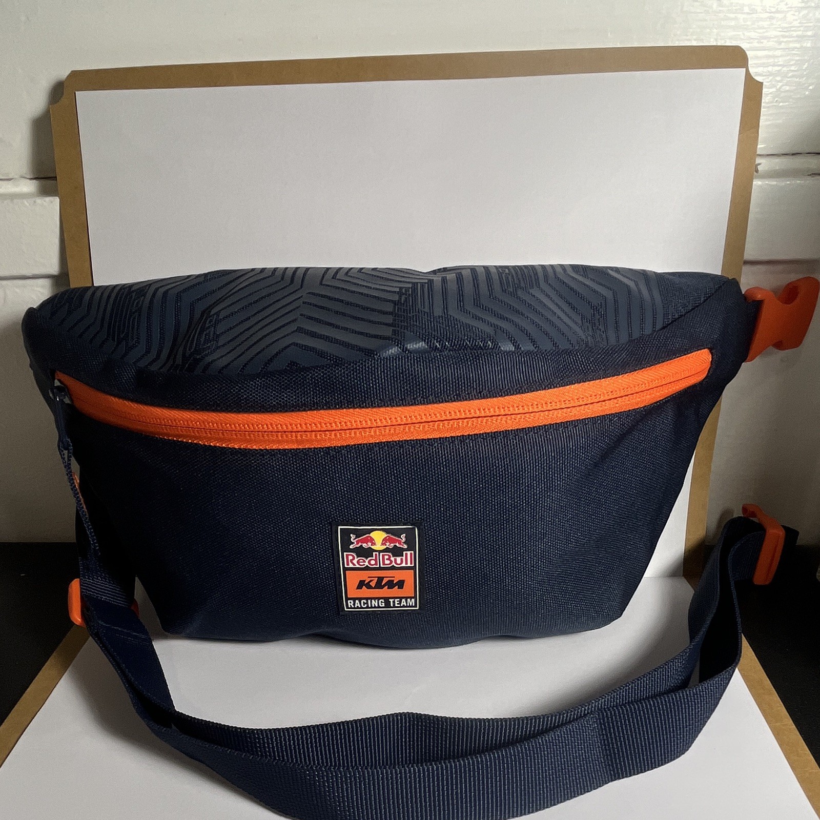 Red Bull KTM Racing Team Carve Bum Bag Fanny Pack Waist Sling Blue Orange Moto
