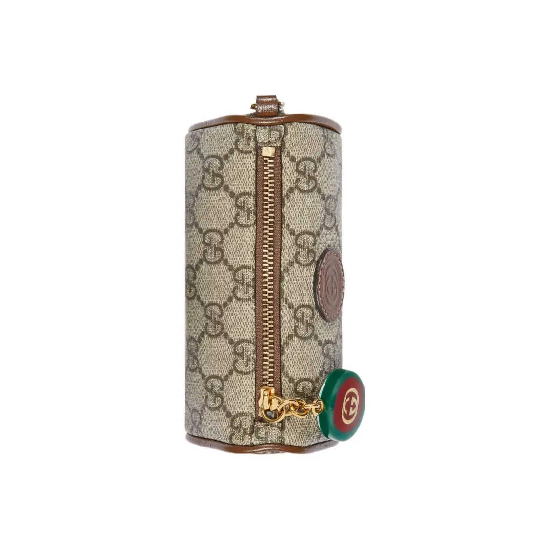 GUCCI Interlocking G Pendant Canvas Bag Handbag Mini Men’s 4.7×2.4×2.4 in