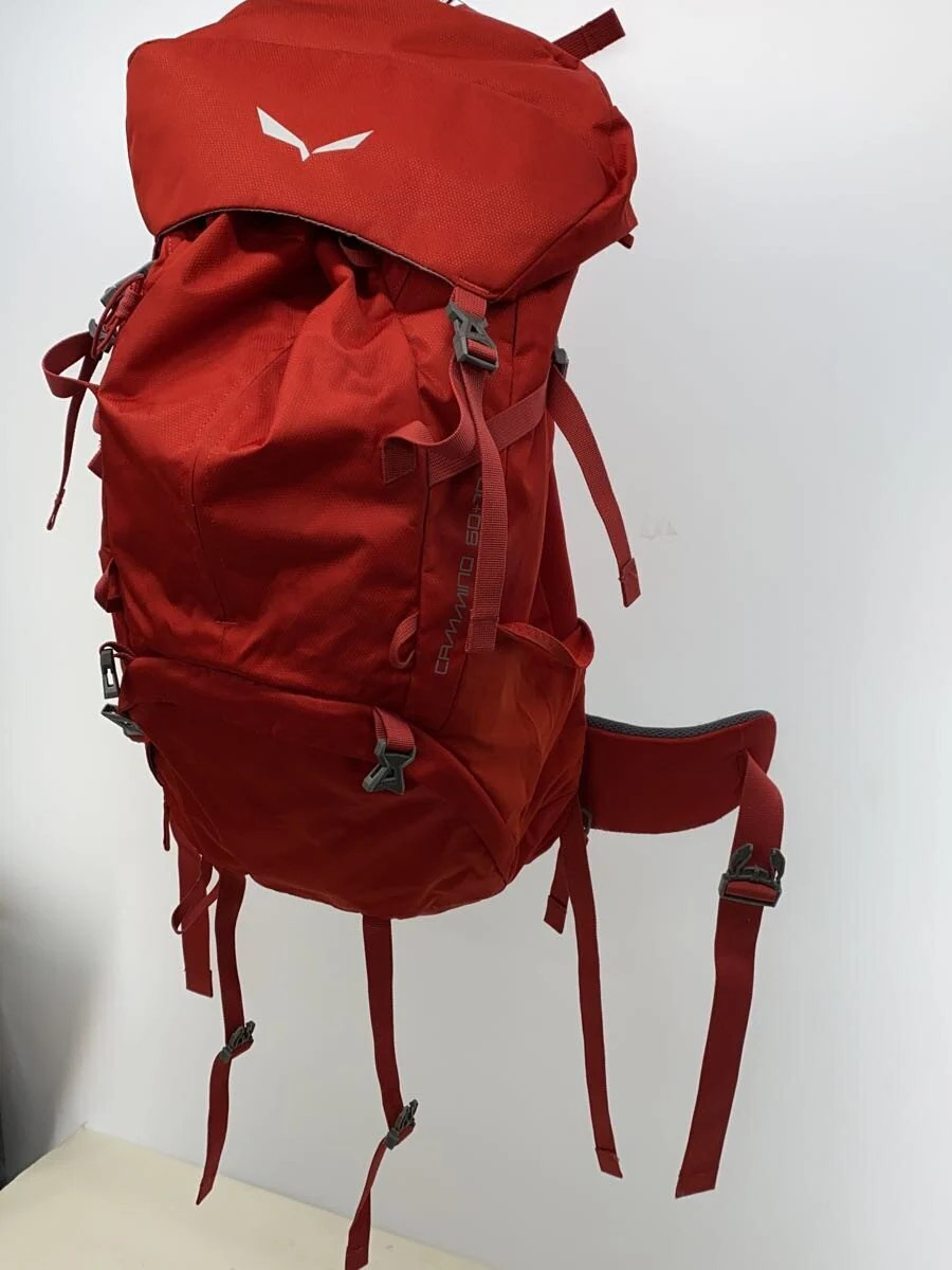 SALEWA CAMMINO 60+10 Polyester Backpack in Red