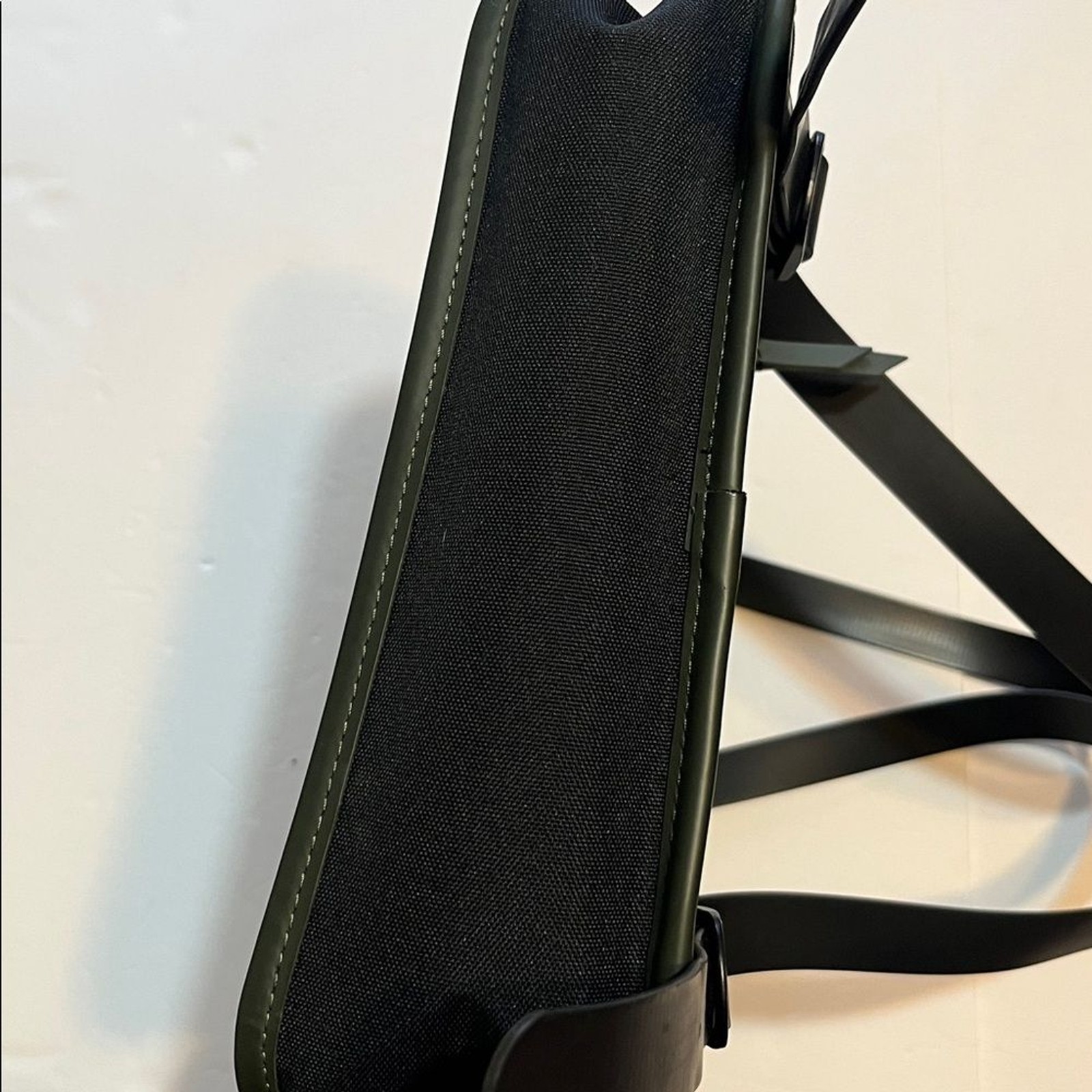 RAINS green/black polyurethane Backpack Mini