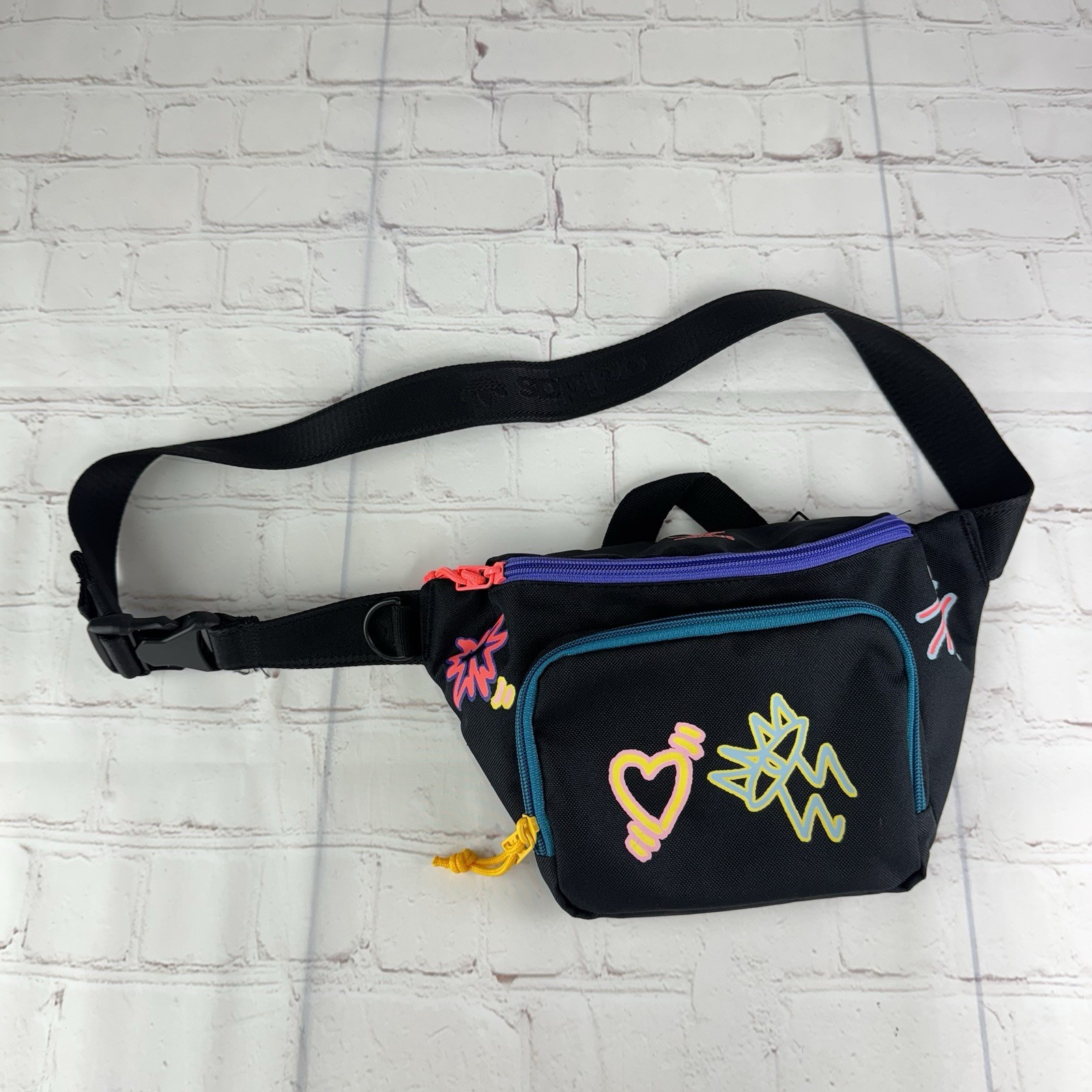 Adidas Originals Unisex Pride Waist Hip Pack Fanny Pack Travel Bag