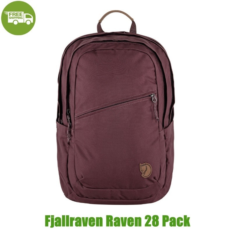 Fjallraven Raven 28 Pack Color: Port
