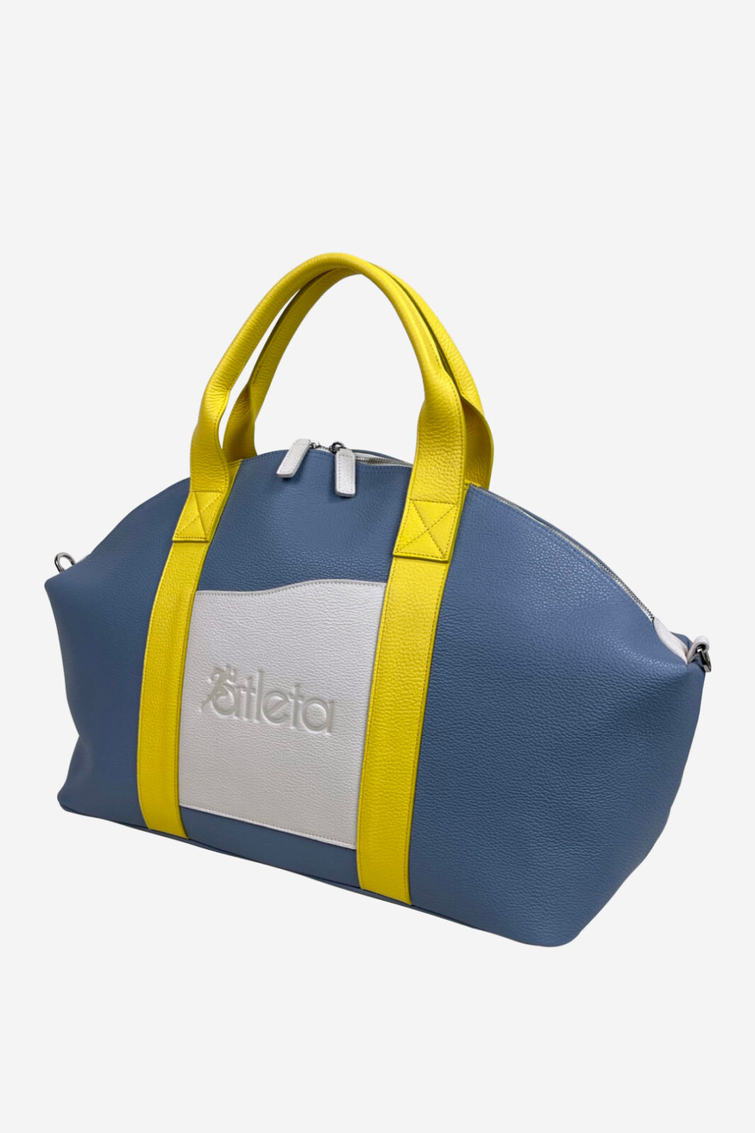 Prestige Sport Bag Full Grain Leather Luxury Duffle Handmade to Order in Italy