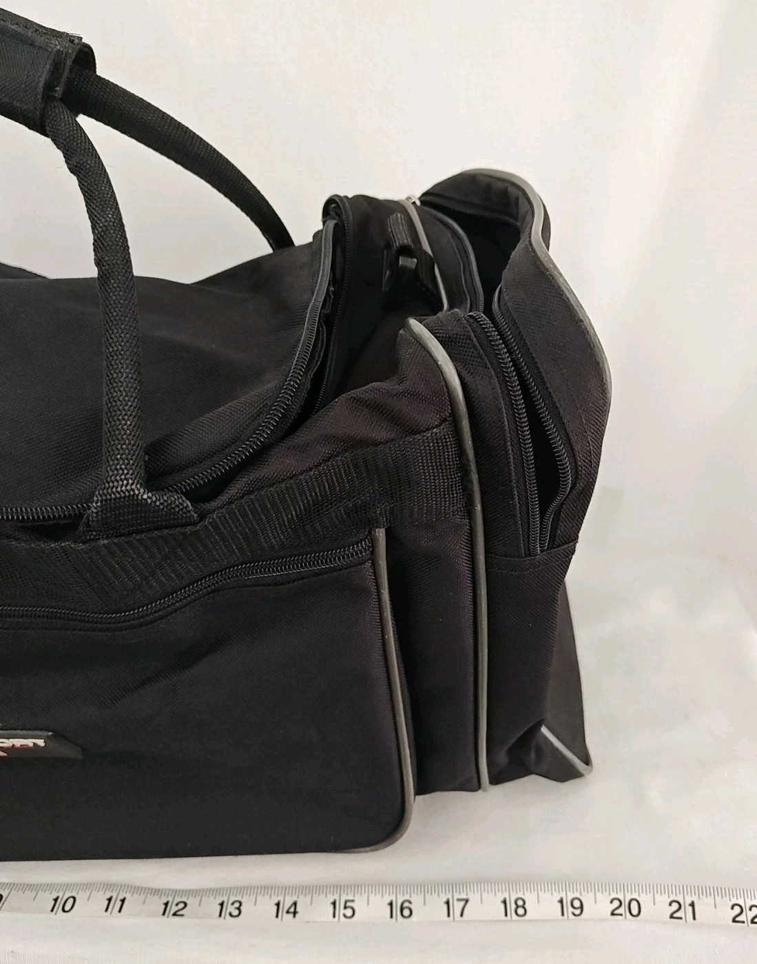 Vintage Polo Sport Ralph Lauren Duffle Bag Royal Blue Double Handles Luggage