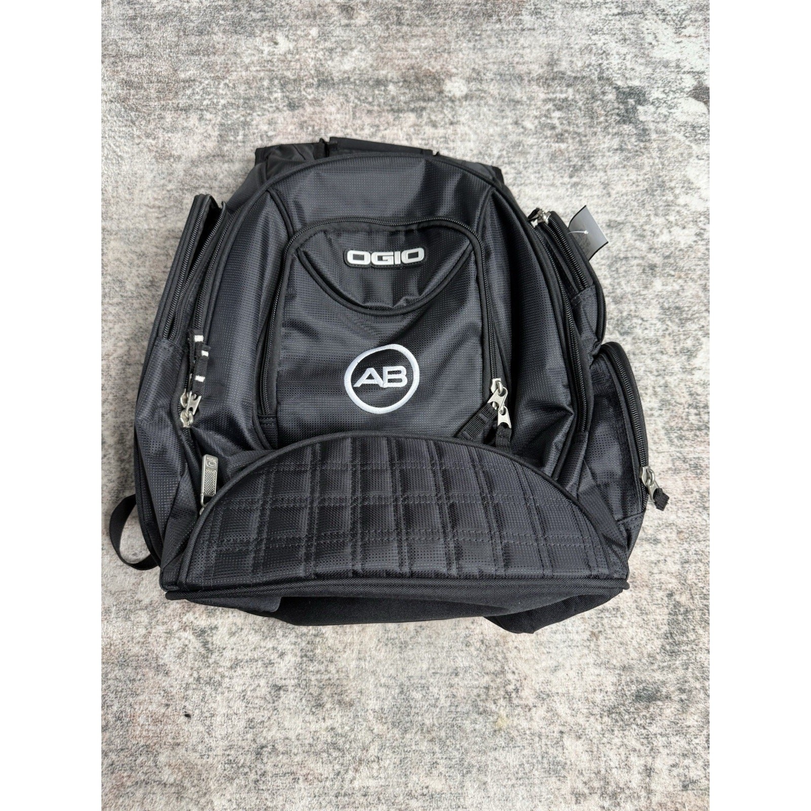 OGIO Metro Computer Laptop Backpack, Black AB Embroidery NWOT