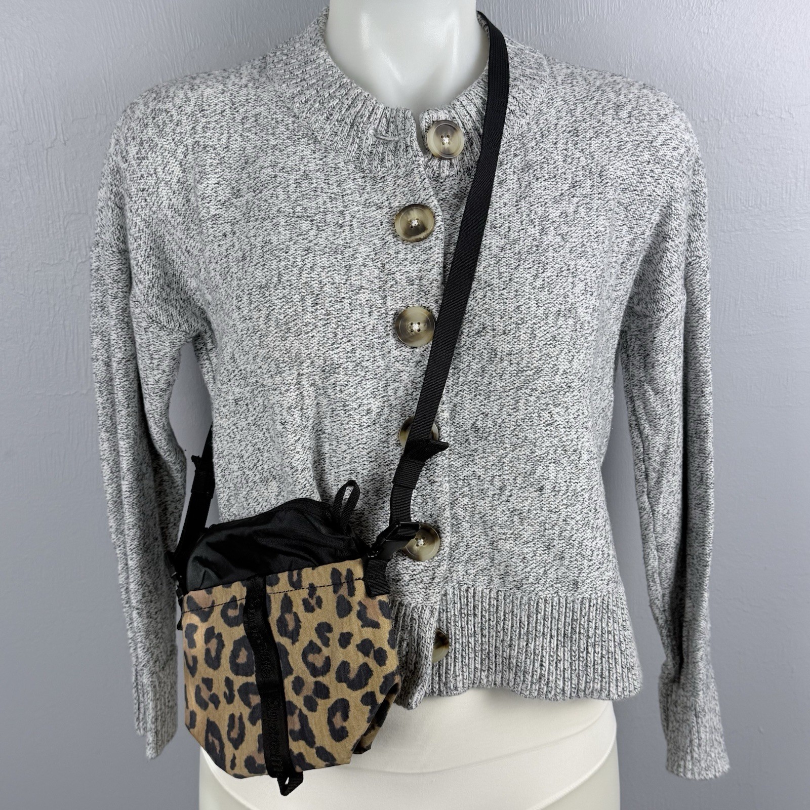 Supreme Leopard Print Neck Pouch FW20 Shoulder Bag 100% Authentic