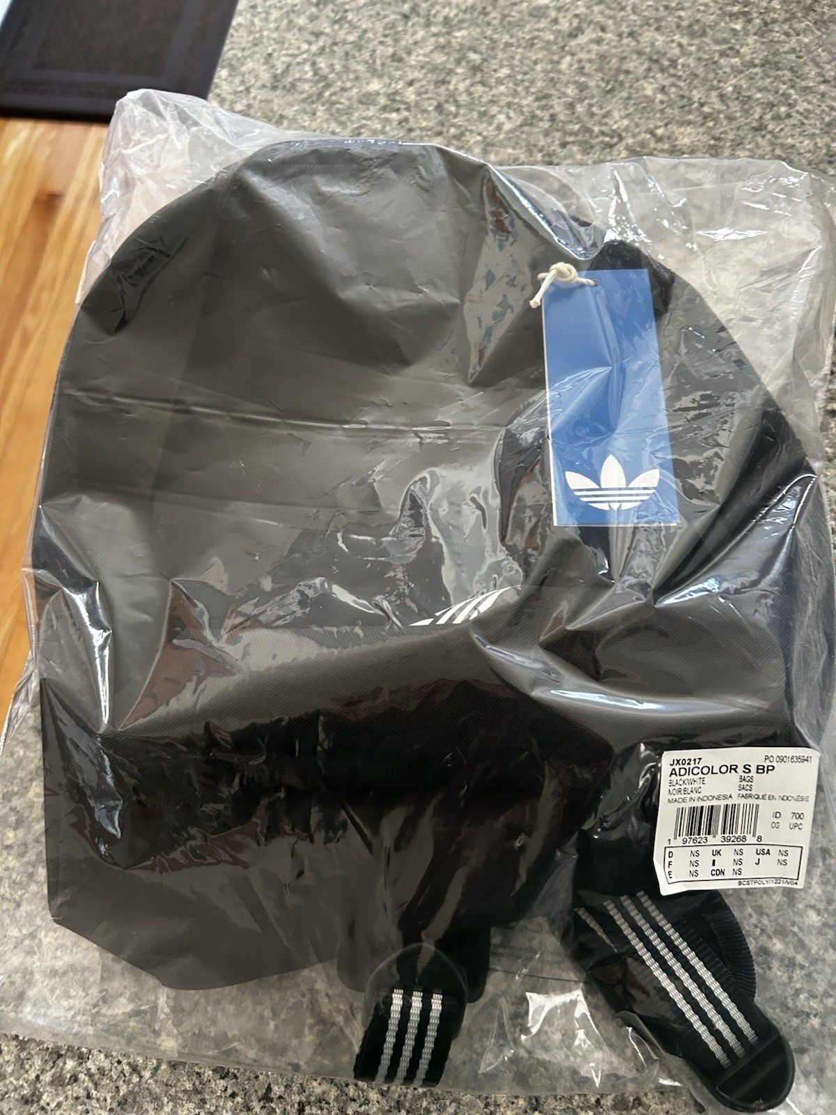 New Adidas Adicolor Small Backpack – Black