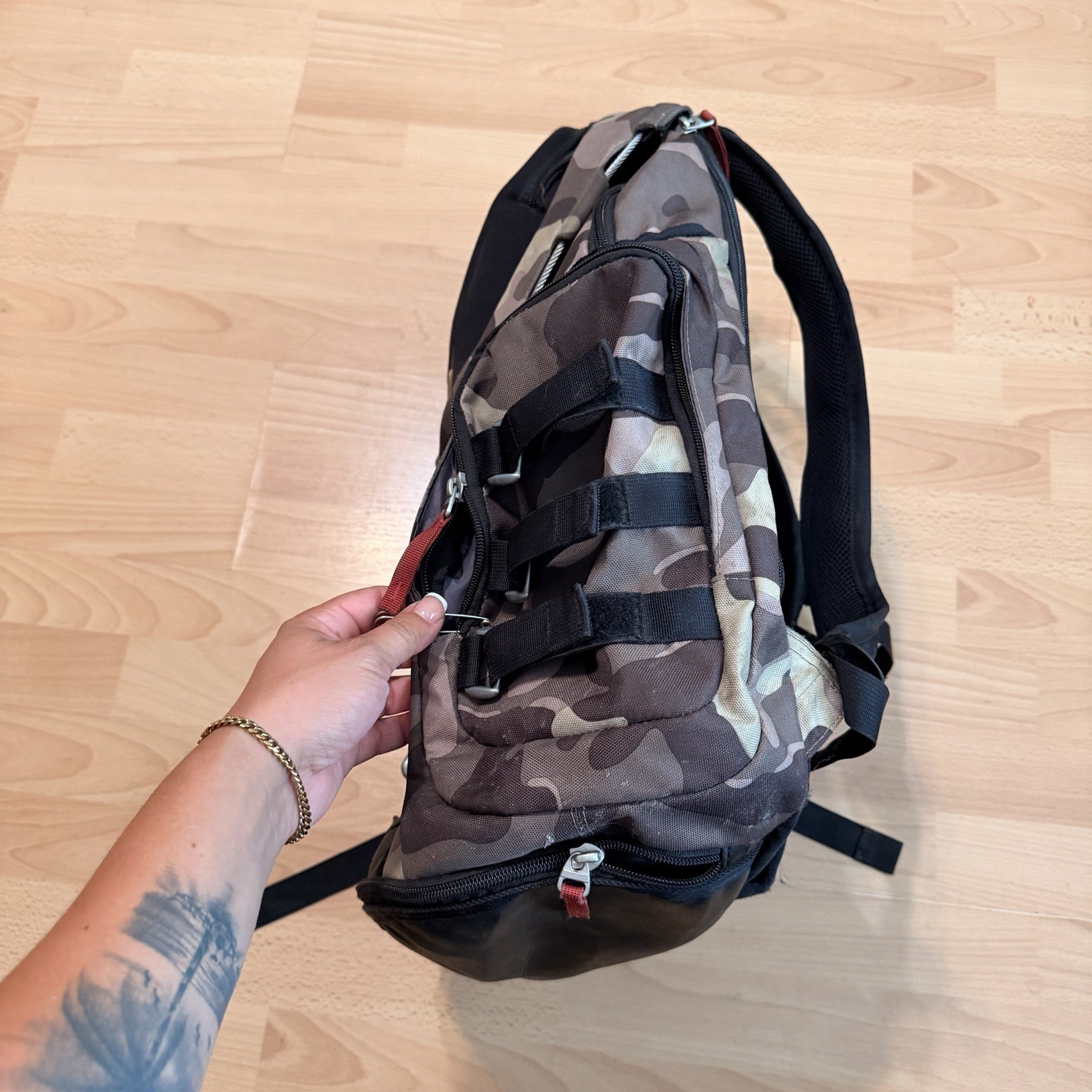 OAKLEY KITCHEN SINK BACKPACK Herb Camo 34L Tactical Field Gear Day Pack Bag