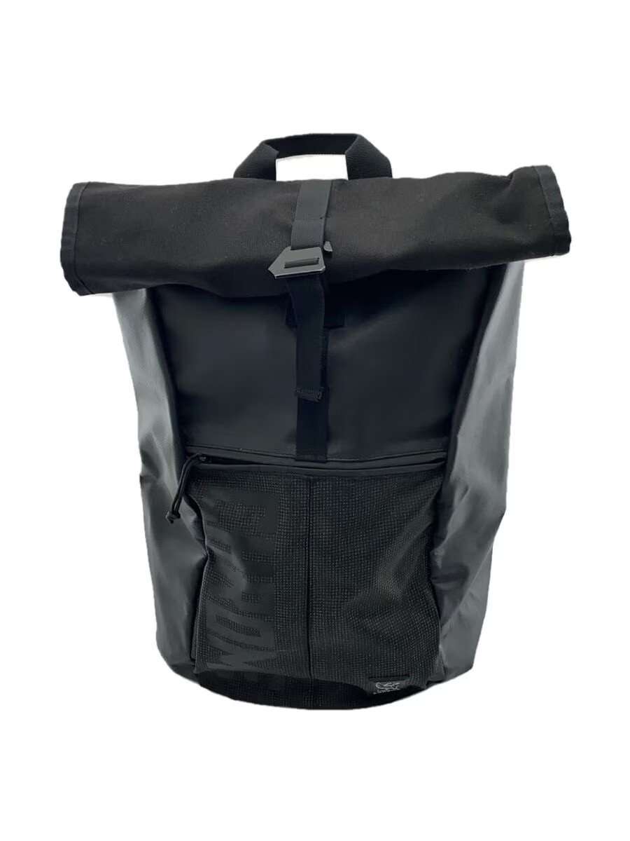 CHROME BACKPACK — BLK SOLID COLOR