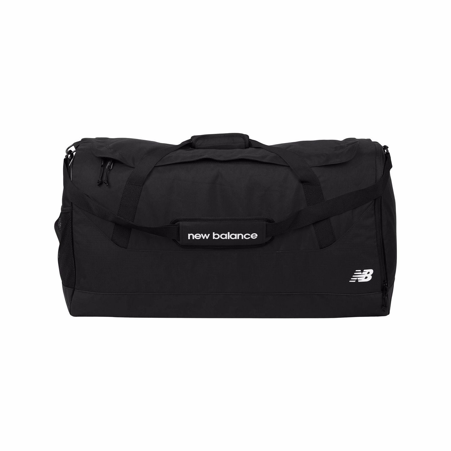 New Balance Athletics Medium Black Duffel Gym Bag LAB51005 New