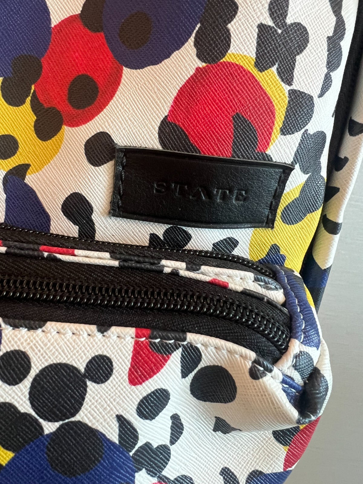 State Bags Slim Lorimer Backpack White Black Red Blue Yellow Laptop Travel Bag