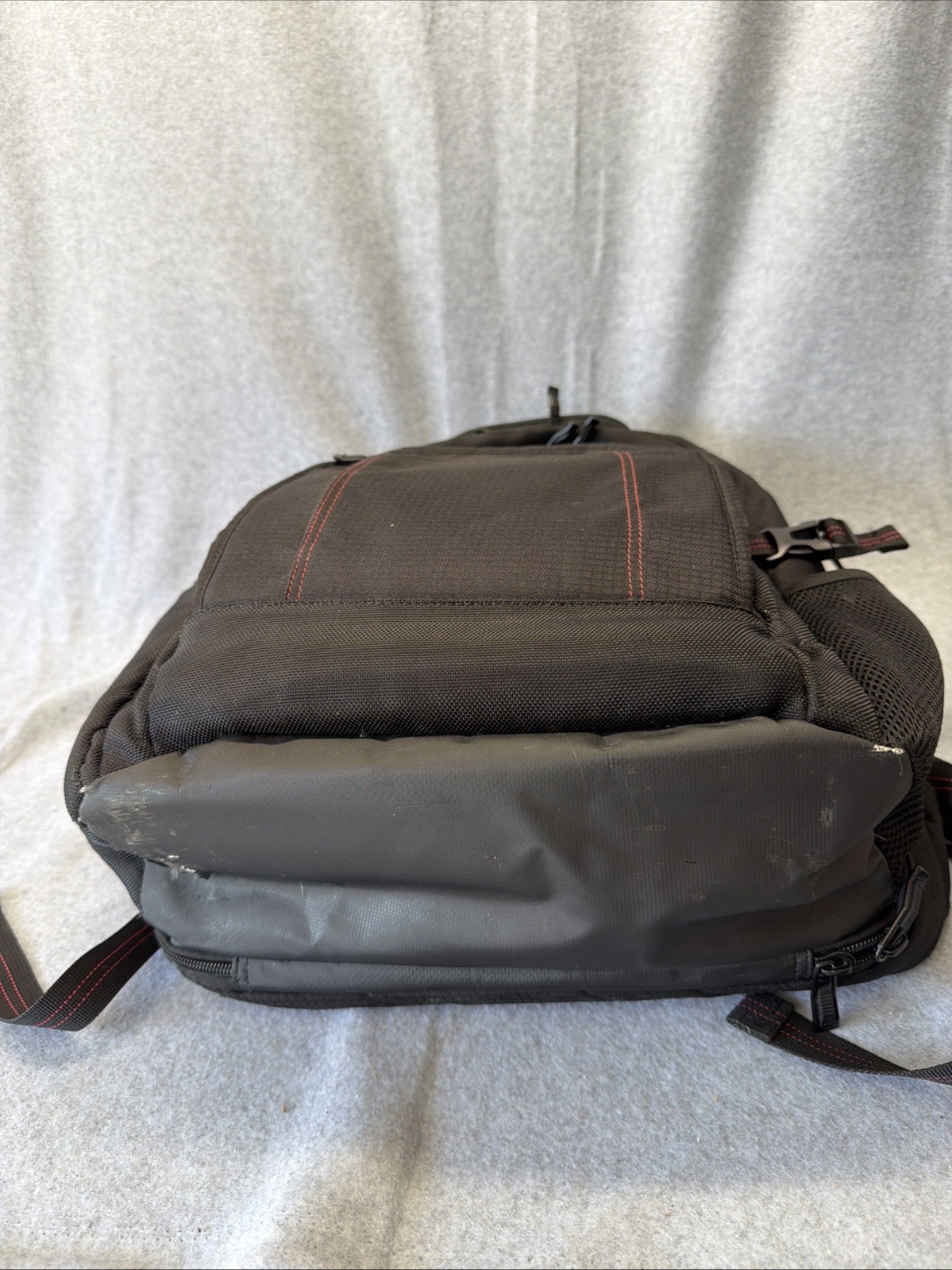 OGIO Prospect Tech Vault Airflow Backpack Black W/red Stitching Laptop Sleeve
