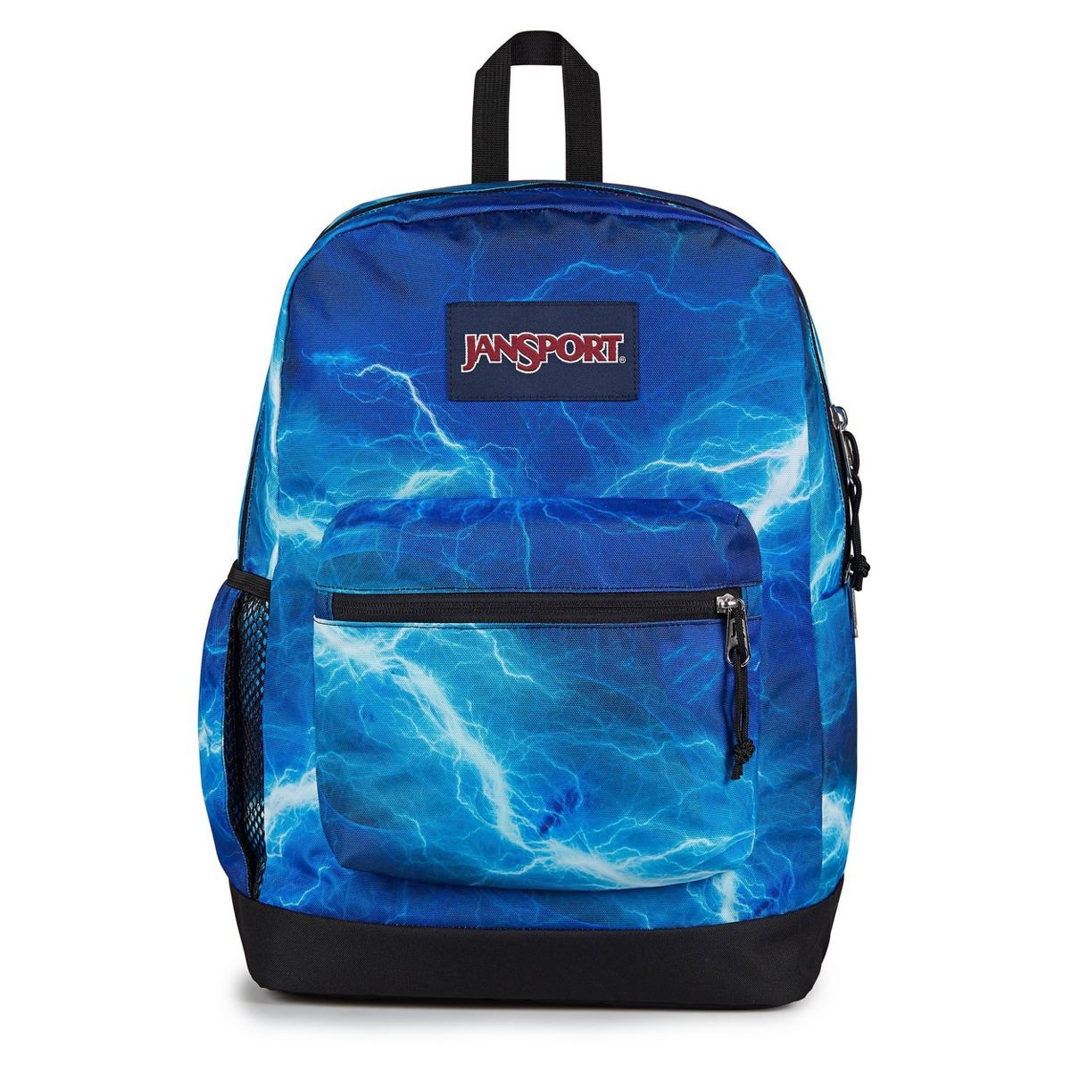JANSPORT CROSS TOWN PLUS 17″ BACKPACK – ELECTRIC BOLTS