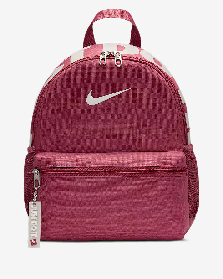 nwt Nike Brasilia JDI Just Do It Kids Mini Backpack purse sweet beet BA6559 634