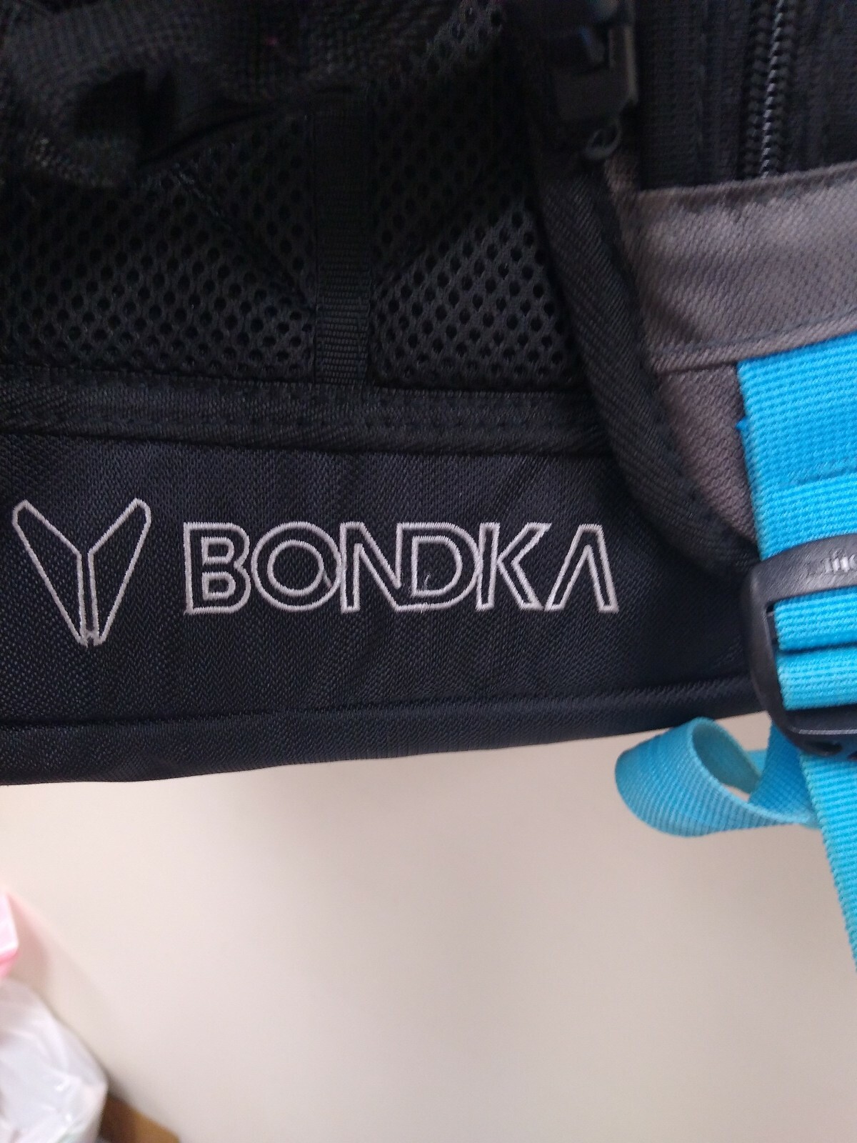 Bondka 19.5″ Eolus Backpack Grey/blue/black, Laptop Bag, School Bag, adjustab