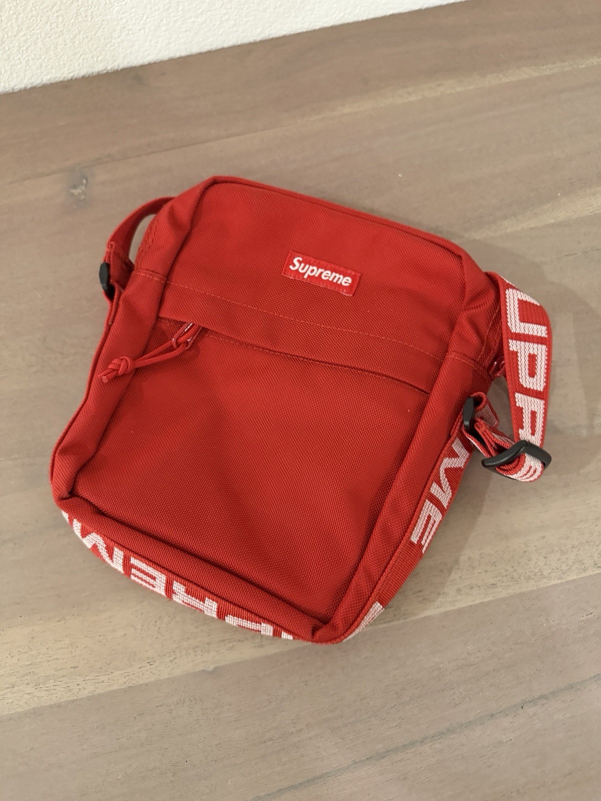 Supreme SS18 Red Shoulder Bag