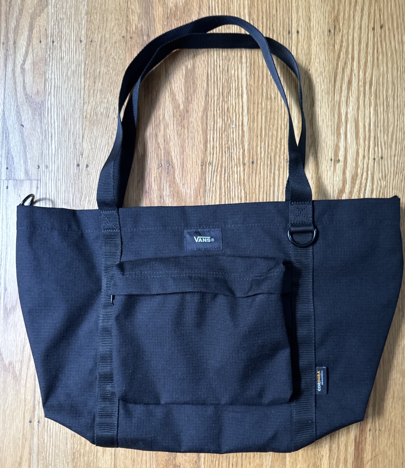 VANS Off the Wall Utility Bag – Black Cordura Brand New Skateboarding