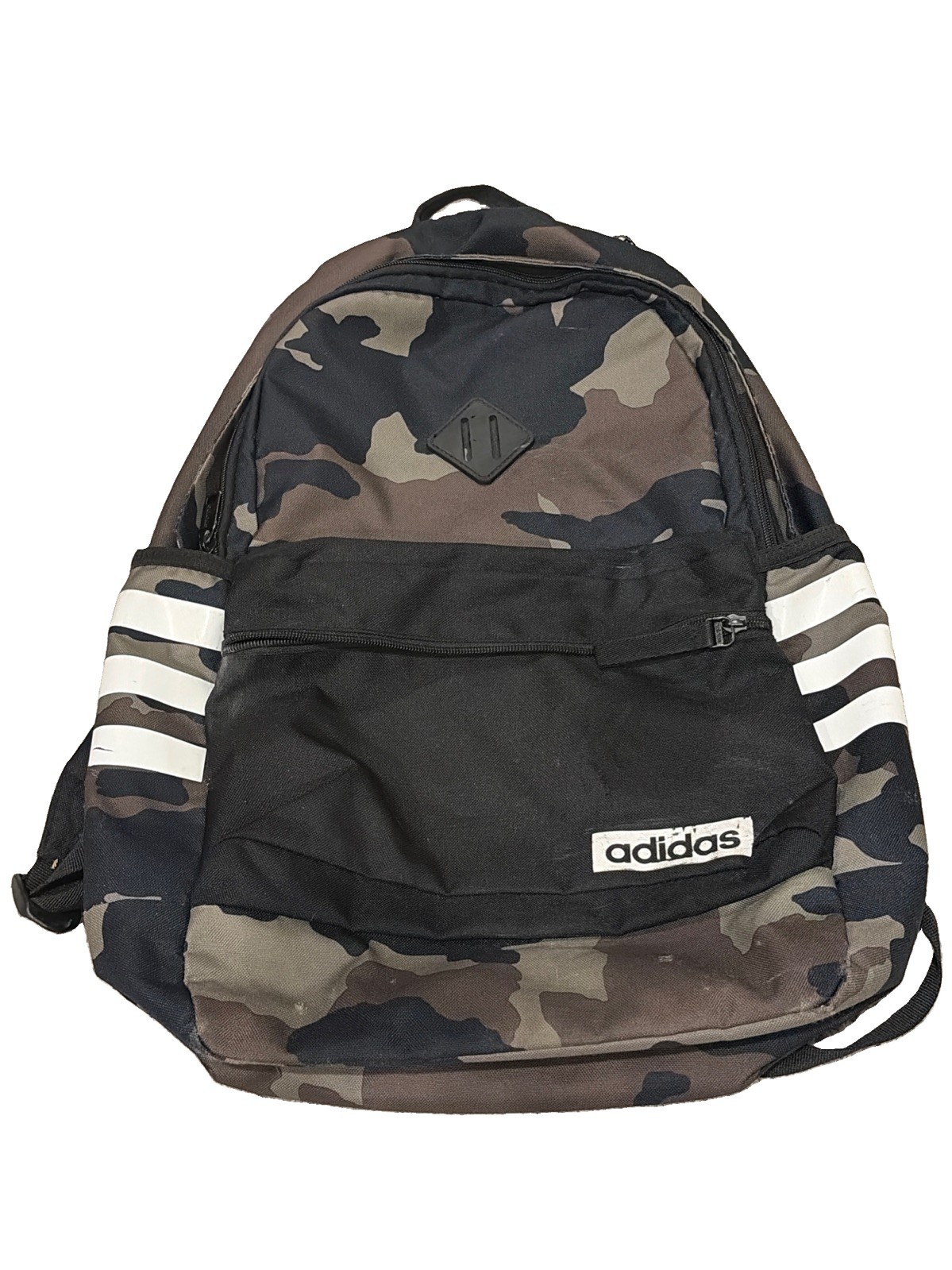 Adidas Classic 3-Stripes III Backpack Legacy Green Camo/Black