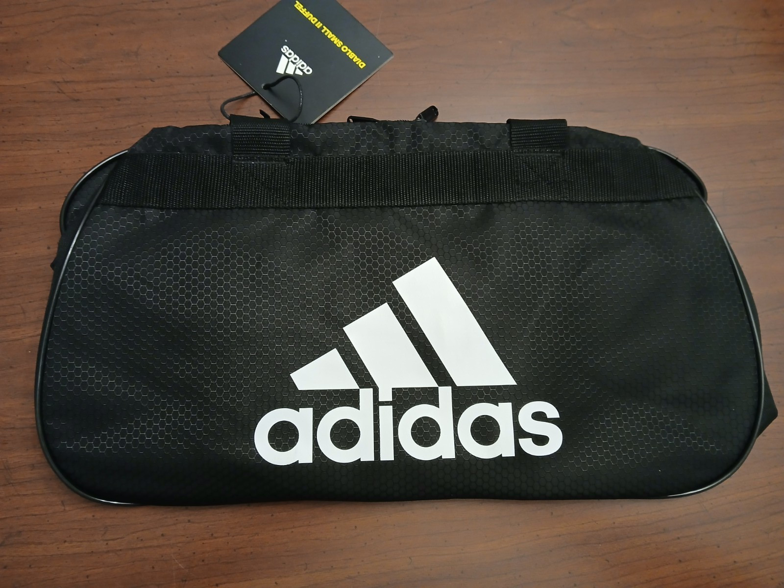 Adidas Diablo Small II Hex Solid Duffel Gym Training Bag 5137353 NWT MSRP $ 30