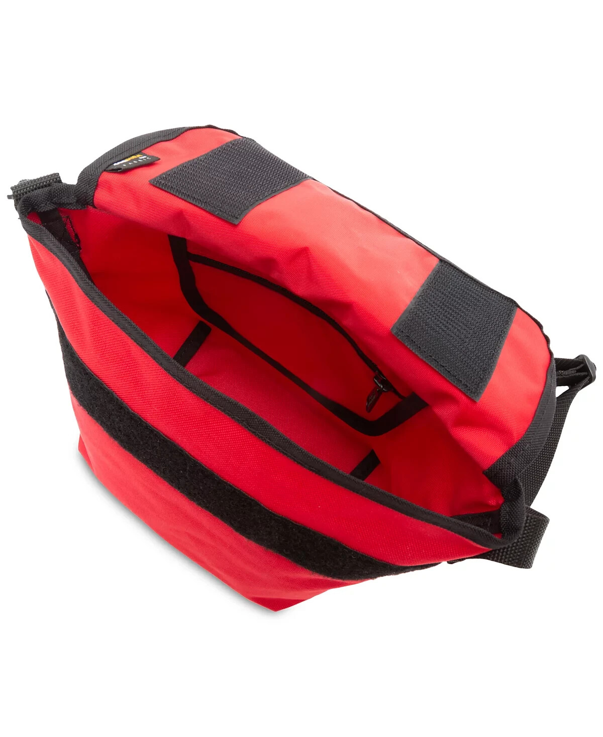 Manhattan Portage Mini Nylon Messenger Travel Bag Water-Resistant Red