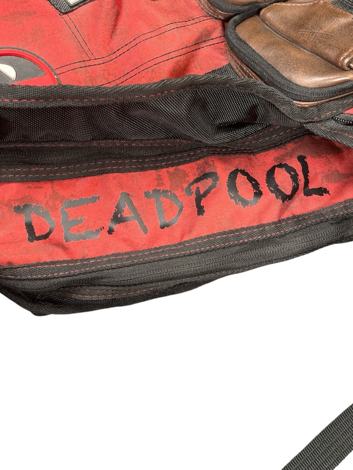 Marvel Comics Deadpool Cosplay Backpack Traveling Bag Laptop Bag Knapsack