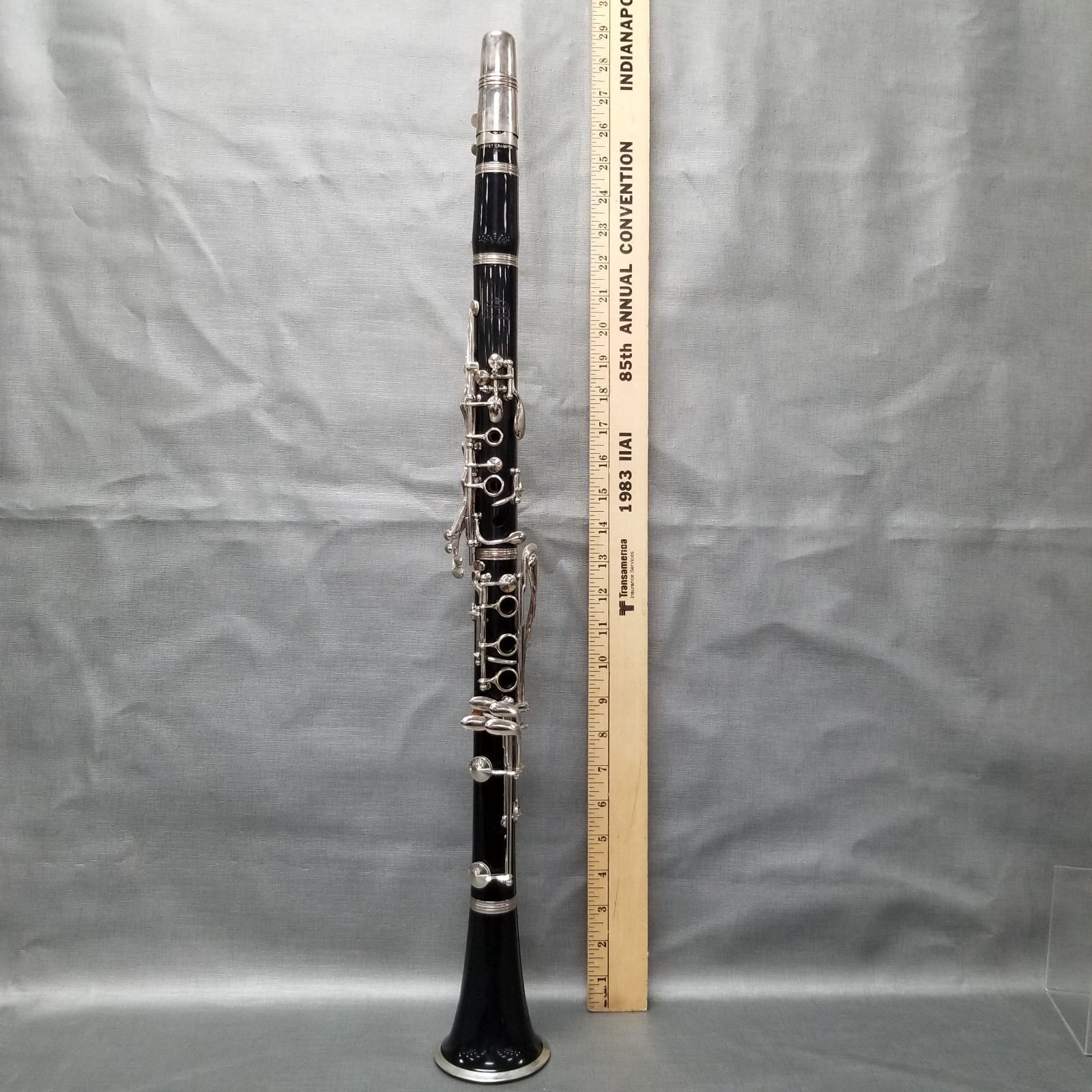 VTG Evette Buffet Crampon Black Clarinet w/ Hard Case Serial #179213 Germany