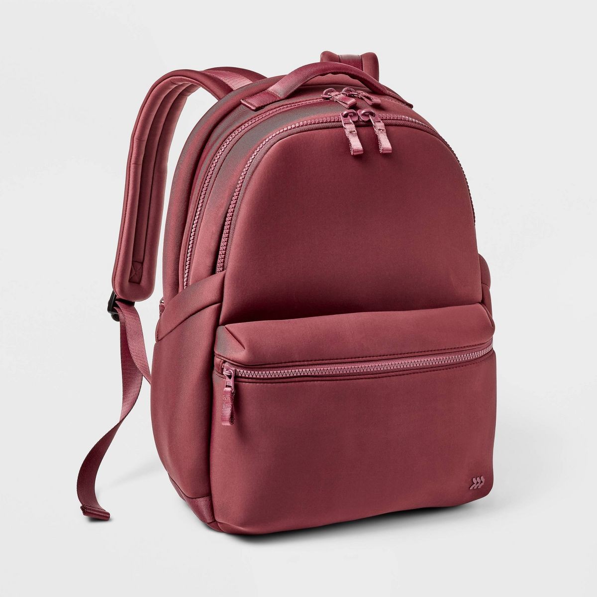 ALL IN MOTION 14L FAUX NEOPRENE BACKPACK – BURGUNDY