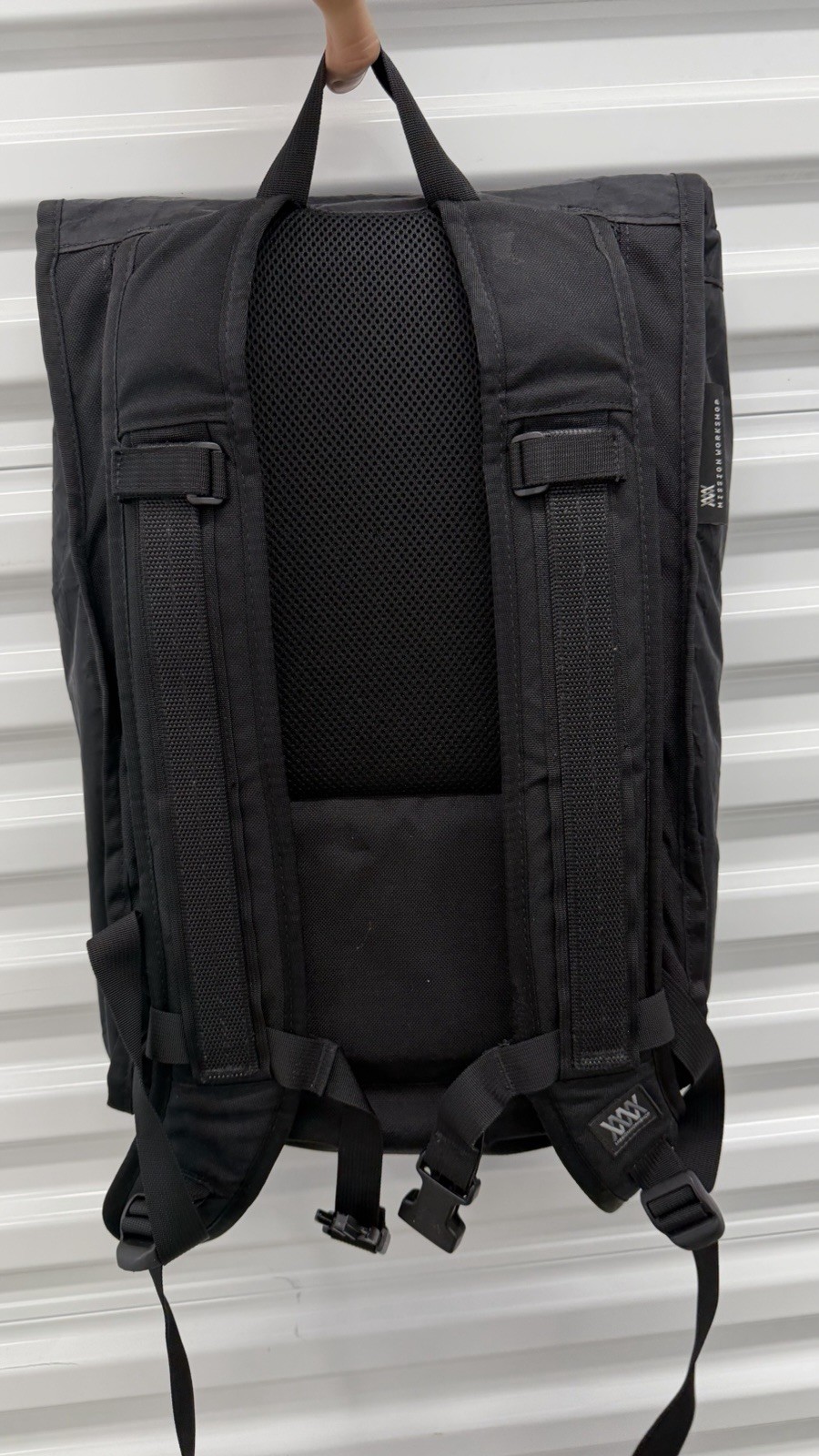 Mission Workshop Sanction: AP 20L Backpack – Black VX (XPAC) Made in USA