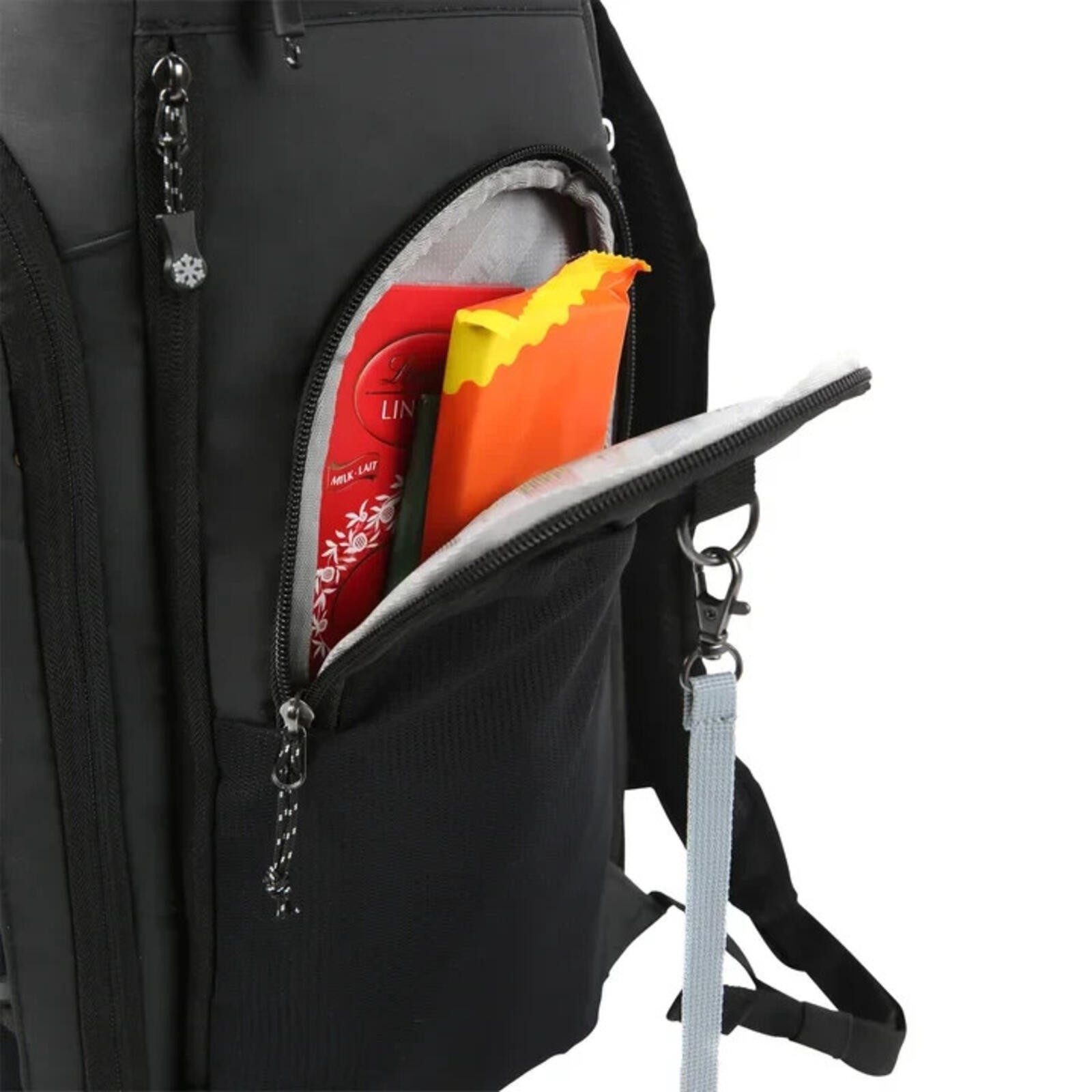 Titan PRO Backpack Cooler Black 26-Can Ice Walls Pockets Insulated Compartments