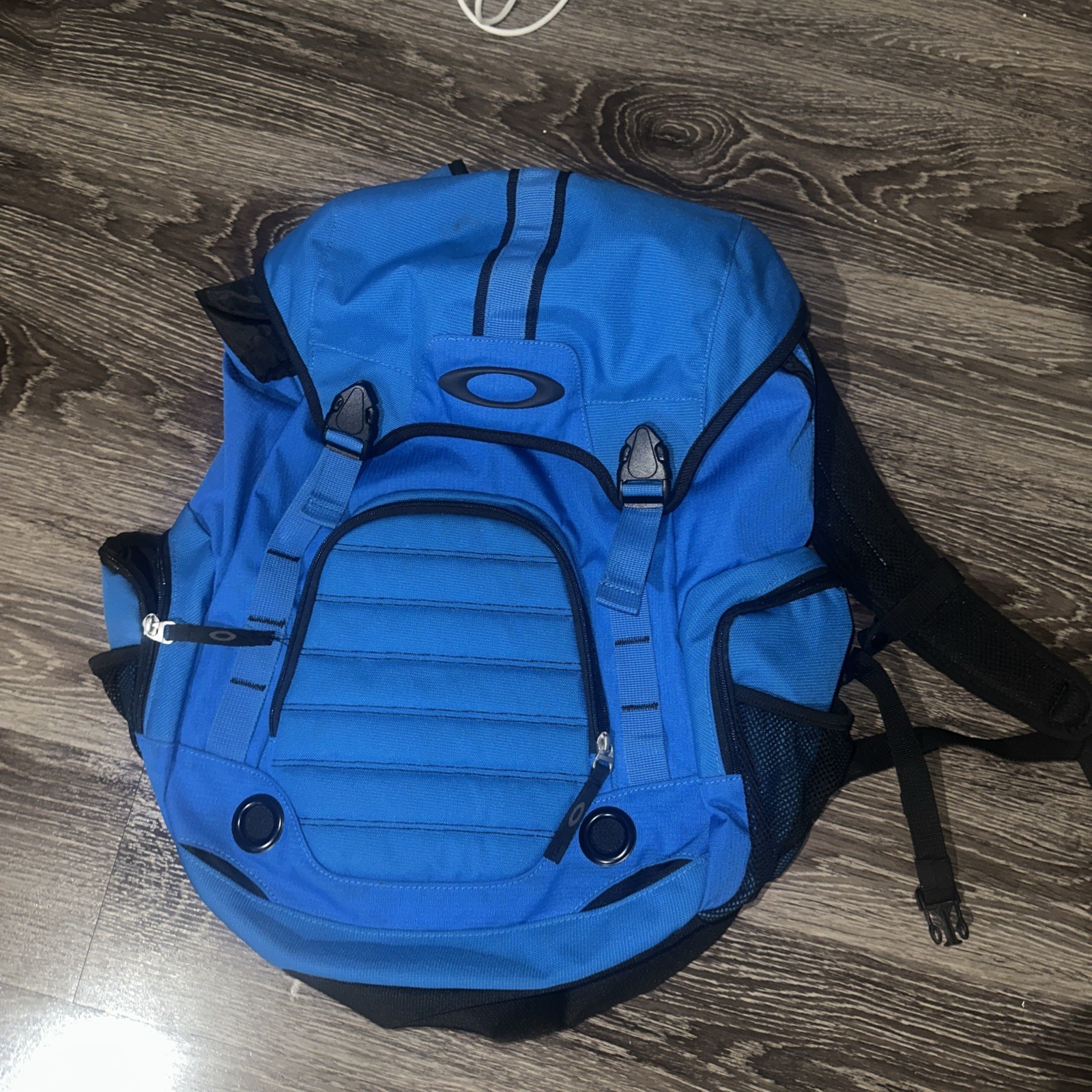 Vintage Oakley Gearbox LX Software Backpack Y2K Skater Grunge Blue Tactical
