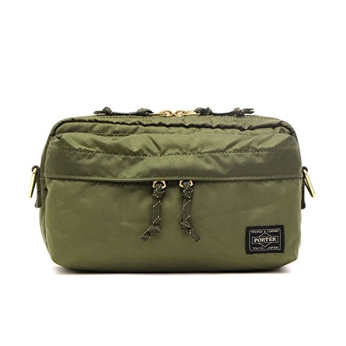 PORTER Force 2WAY waist bag S (olive drab)