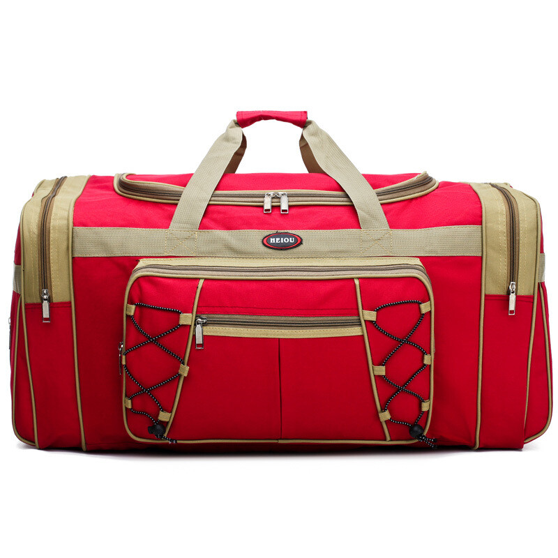 72L Large Zipper Duffle Luggage Bag Waterproof Travel Sports Handbag Men/Women