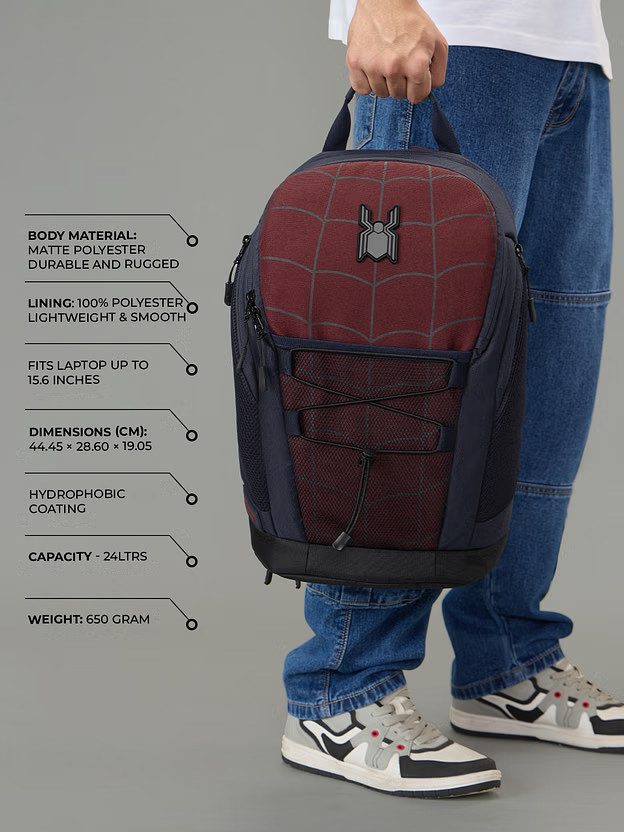 Marvel Spider-Man Classic Suit Backpack Limited Edition – Official Licensed 2025