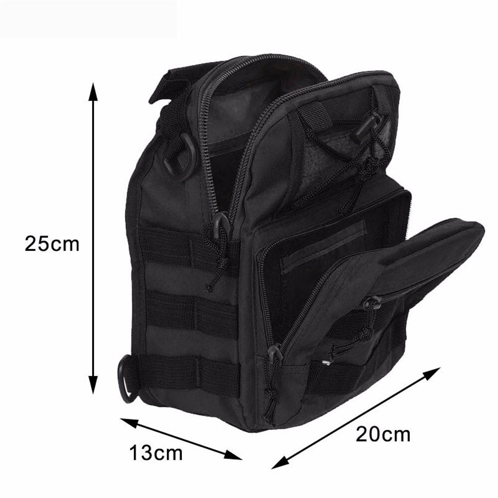 Outdoor Tactical Sling Bag Pack Small Assault Military Army Shoulder Backpack