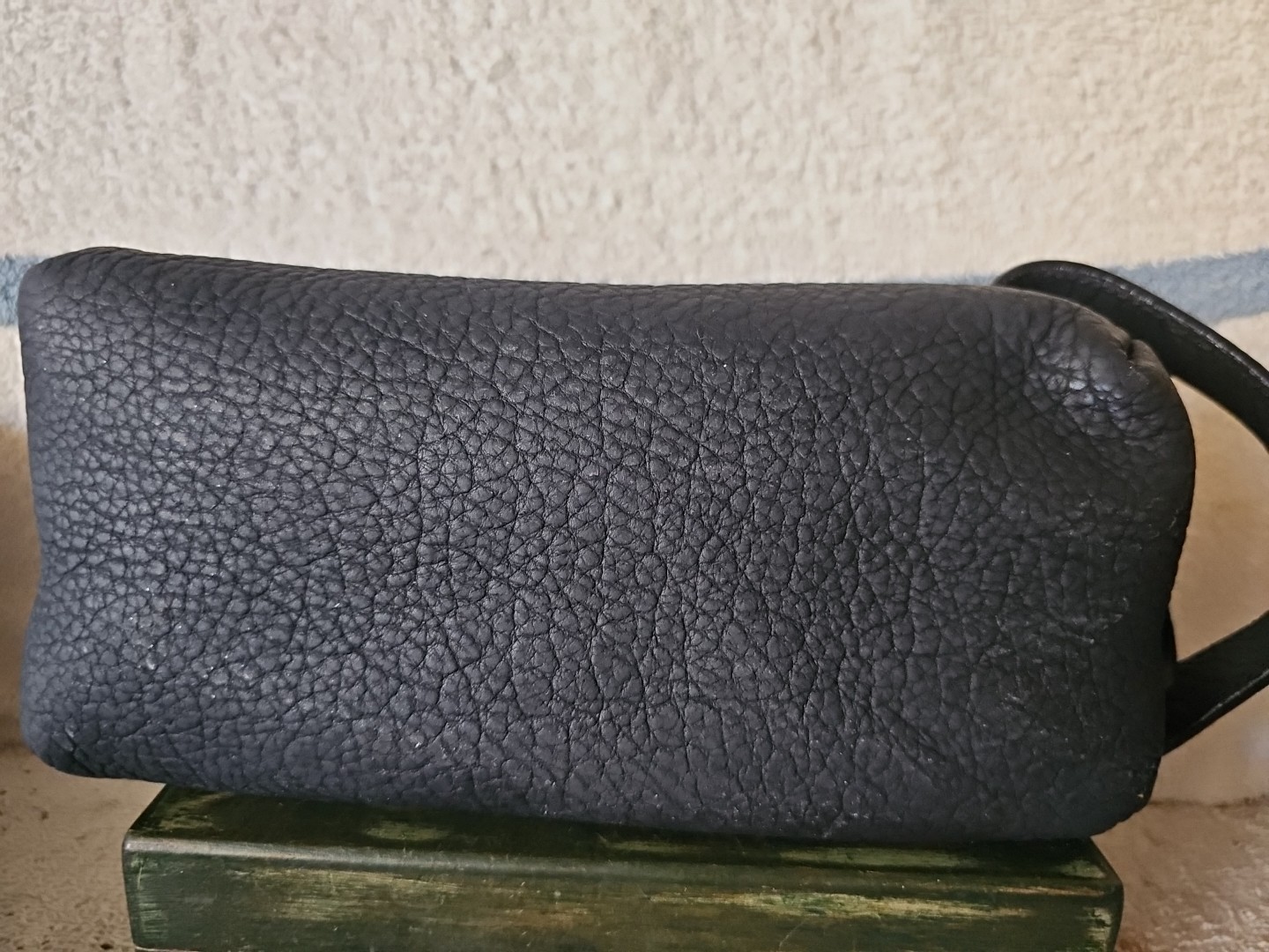NEW Baker’s Genuine Bison Dopp Travel Kit Toiletry Shoes Bag 11×5″ Made in USA