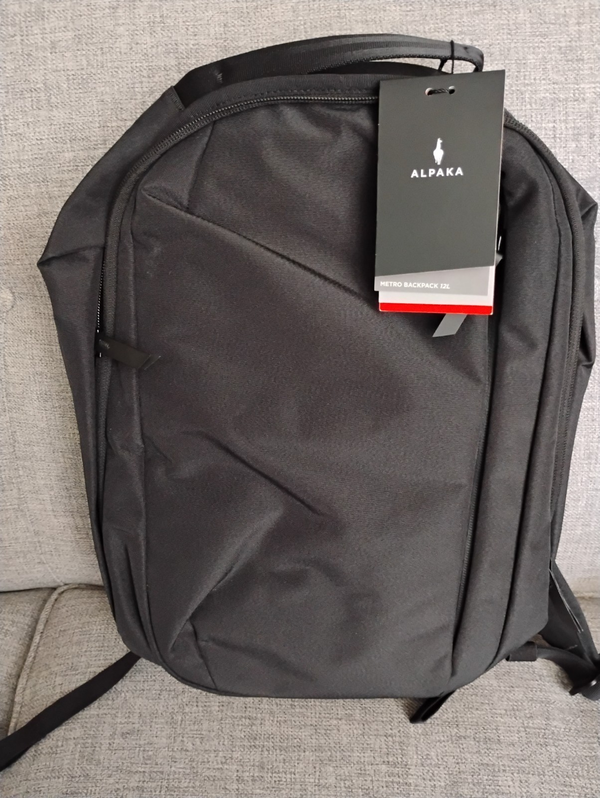 NEW – Alpaka Metro Backpack 12L EDC (EveryDay Carry) Black Axoflux 300D Nylon